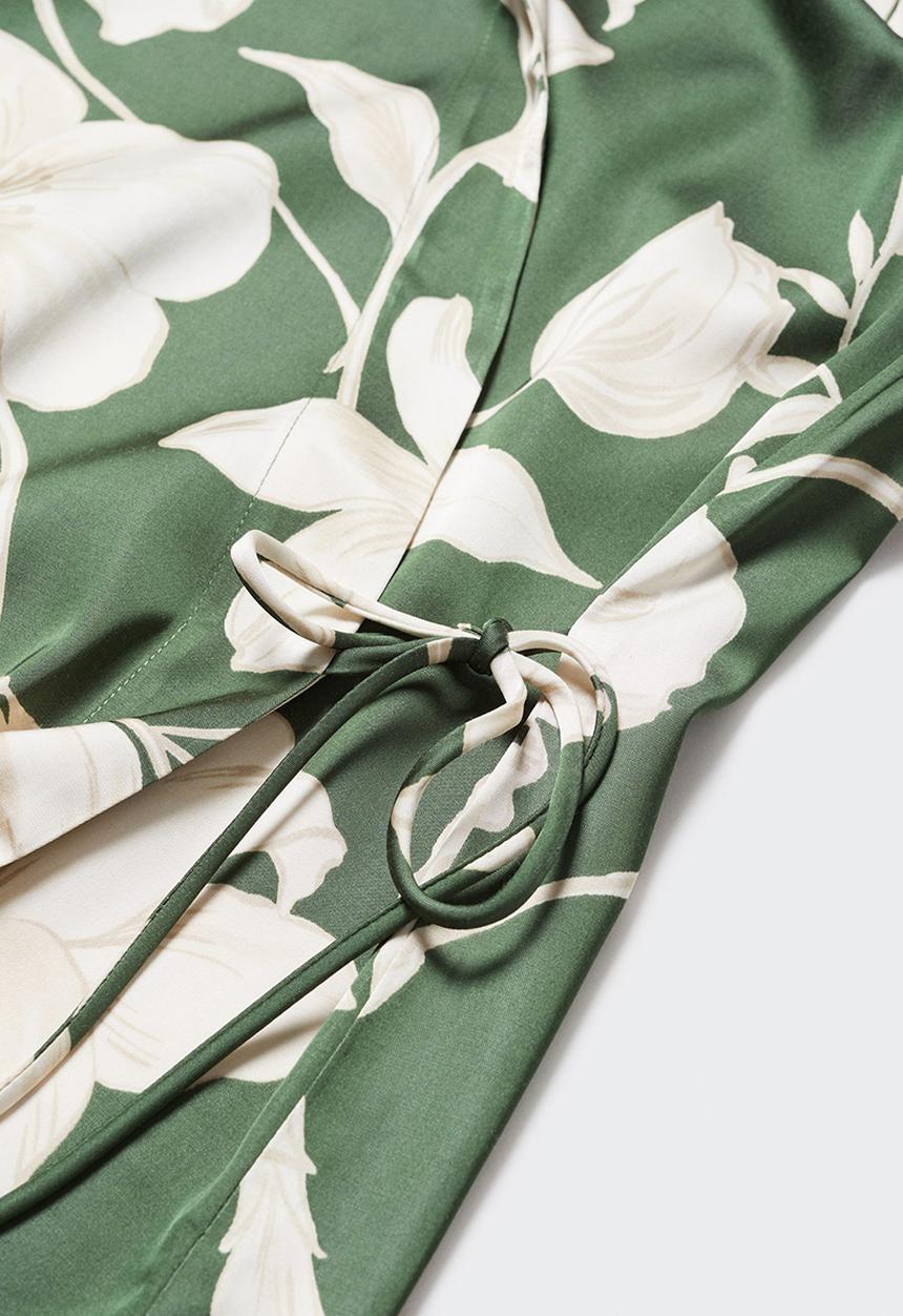 MANGO - Shirt grass - green