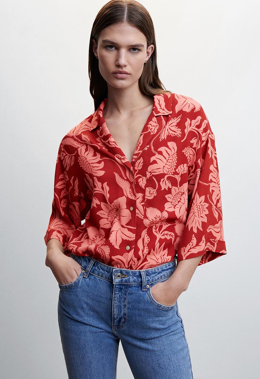 MANGO - Shirt claudie - pink