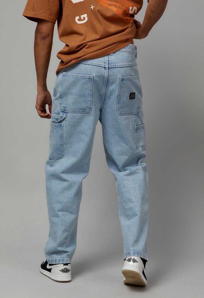 Cotton On - Baggy painter jean - carolina blue