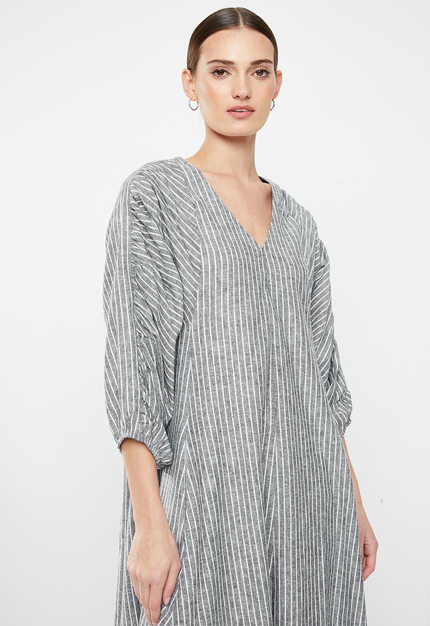 AMANDA LAIRD CHERRY - Lydiana dress - white & black
