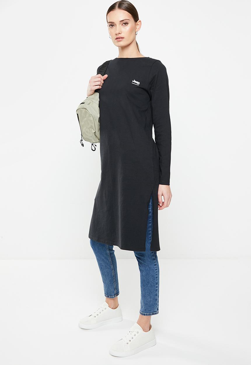 JEEP - Long sleeve tunic - black