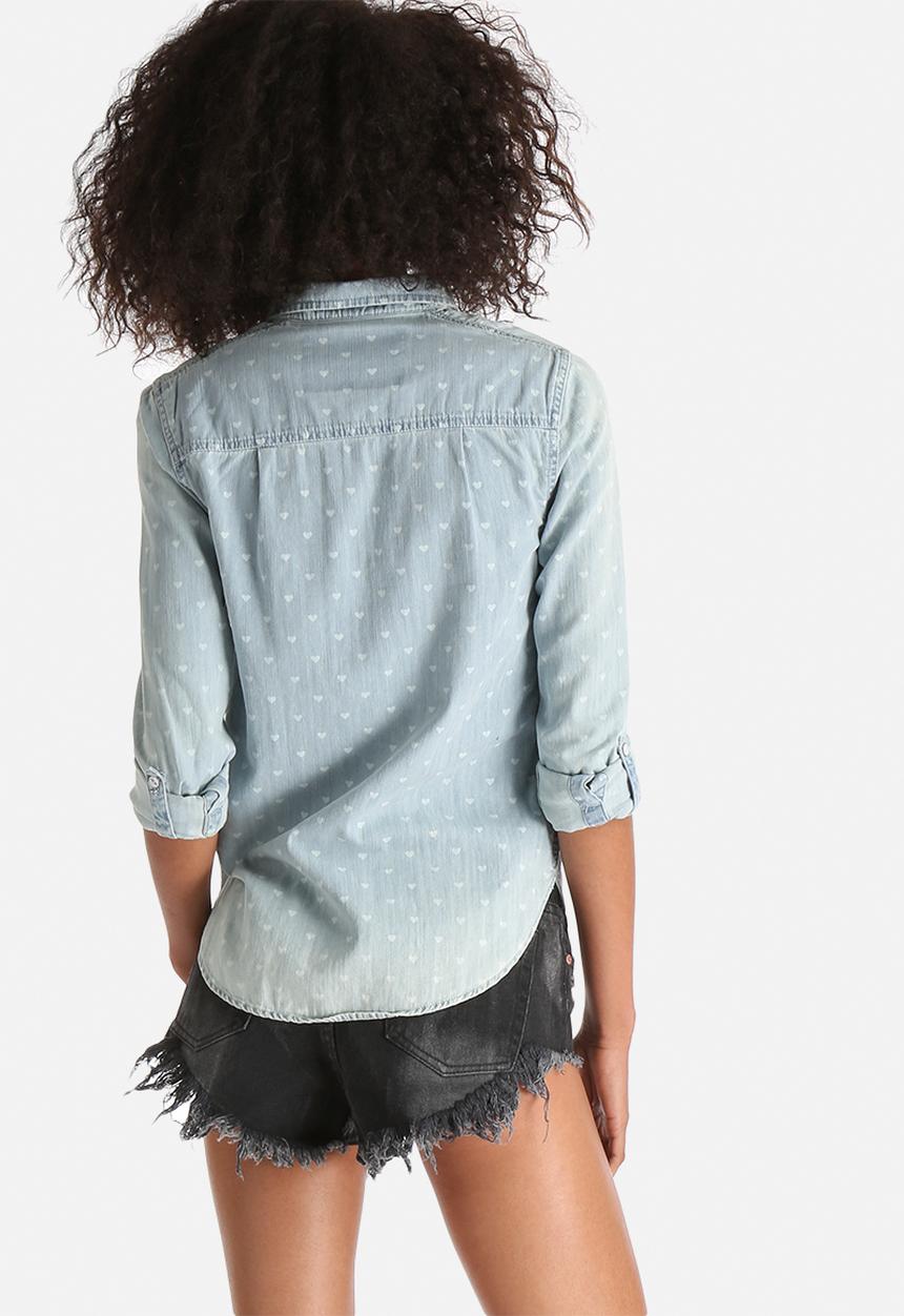 Superdry. - Denim Wash Shirt