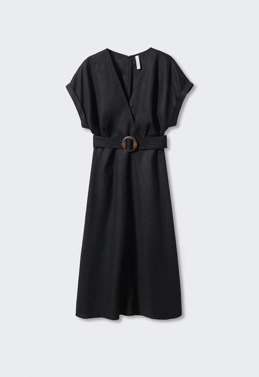 MANGO - Plus dress amore - black