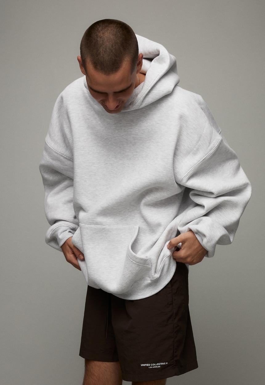 Cotton On - Premium hoodie - silver marle
