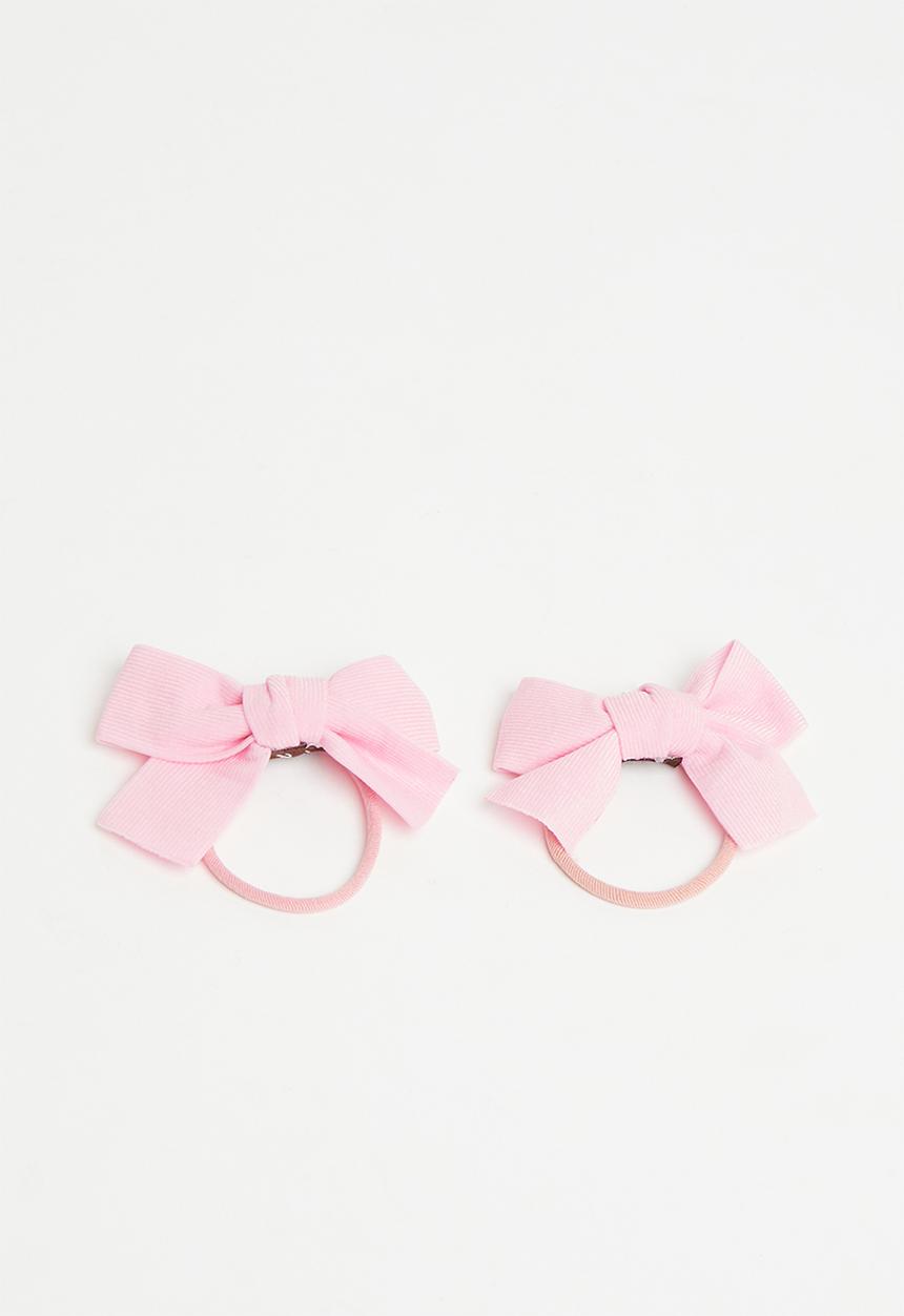 Pop Candy - Bow hair ties - pink
