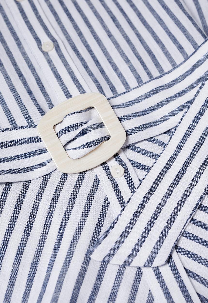 MANGO - Dress patty - white