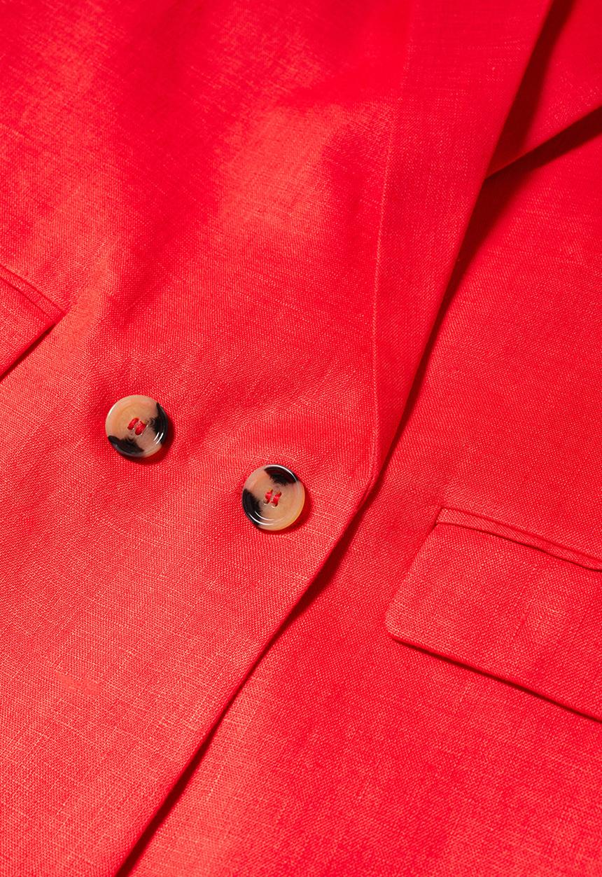 MANGO - Blazer tempoli - red