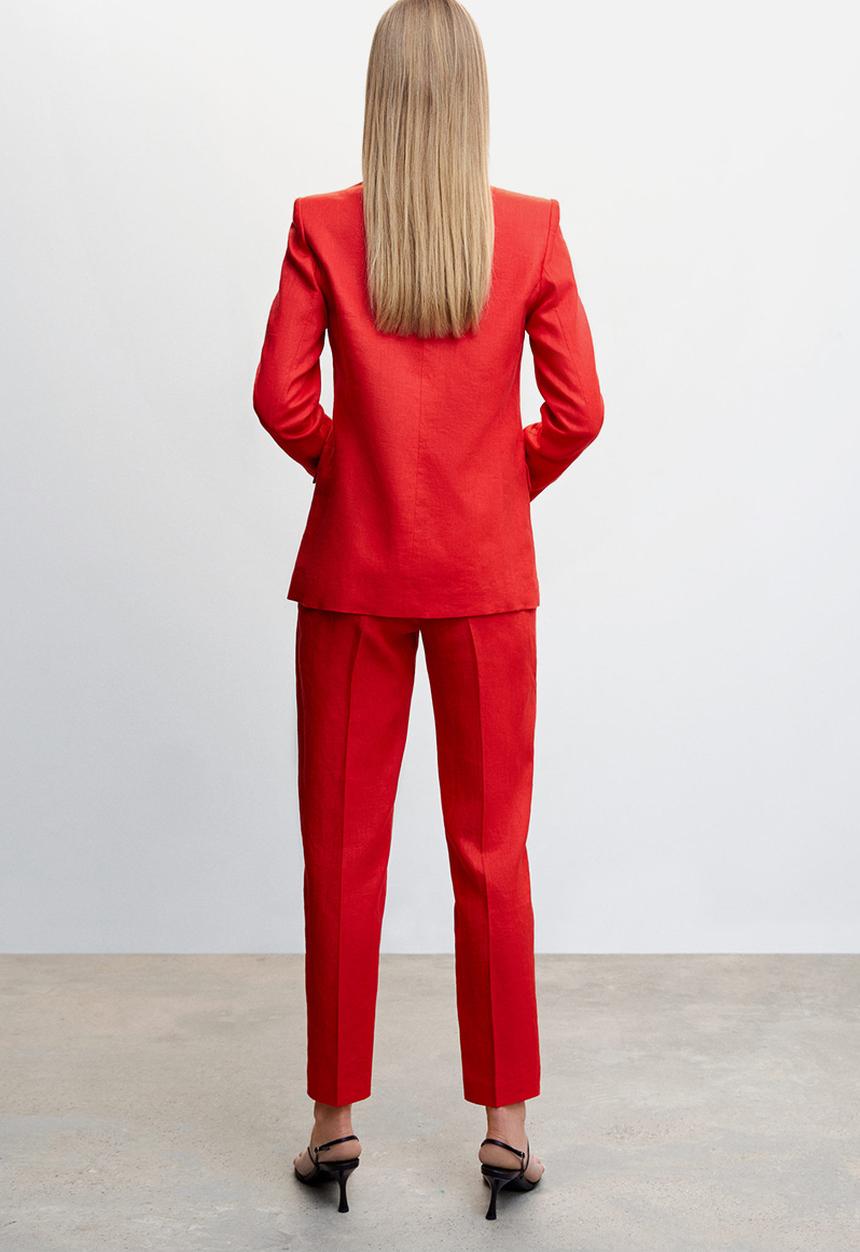 MANGO - Blazer tempoli - red