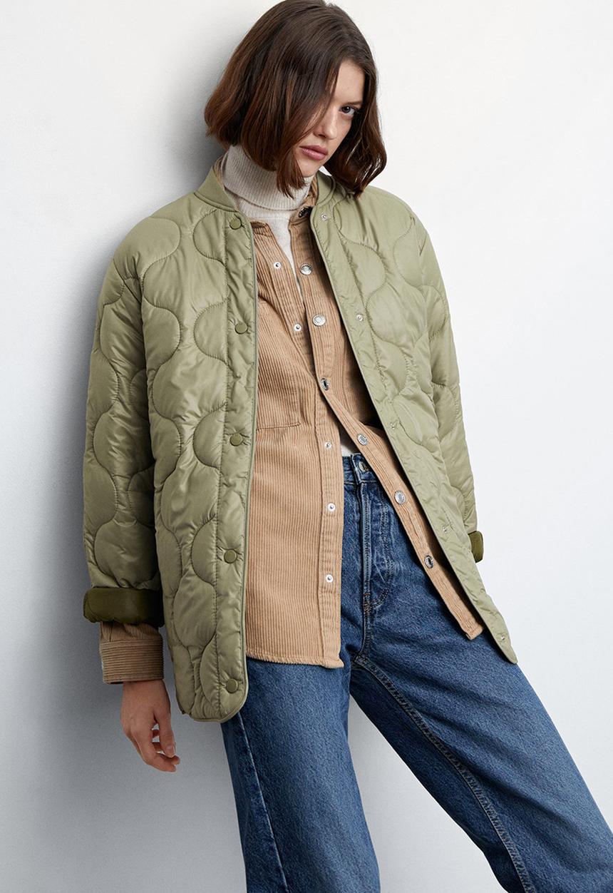 MANGO - Anorak onion - beige
