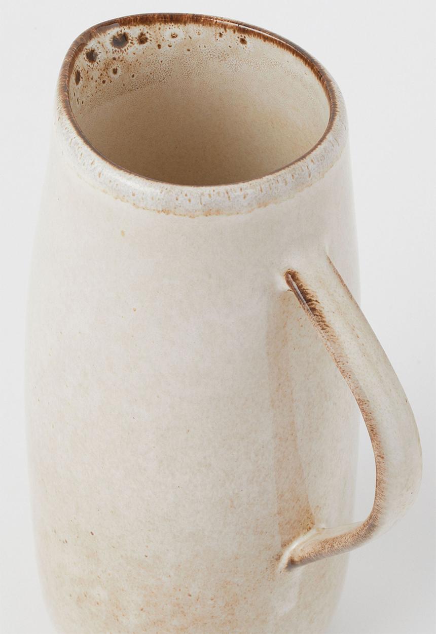 H&M - Stoneware jug - light beige