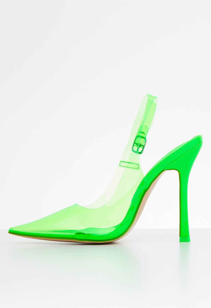 Public Desire - Infinity court heel - neon green