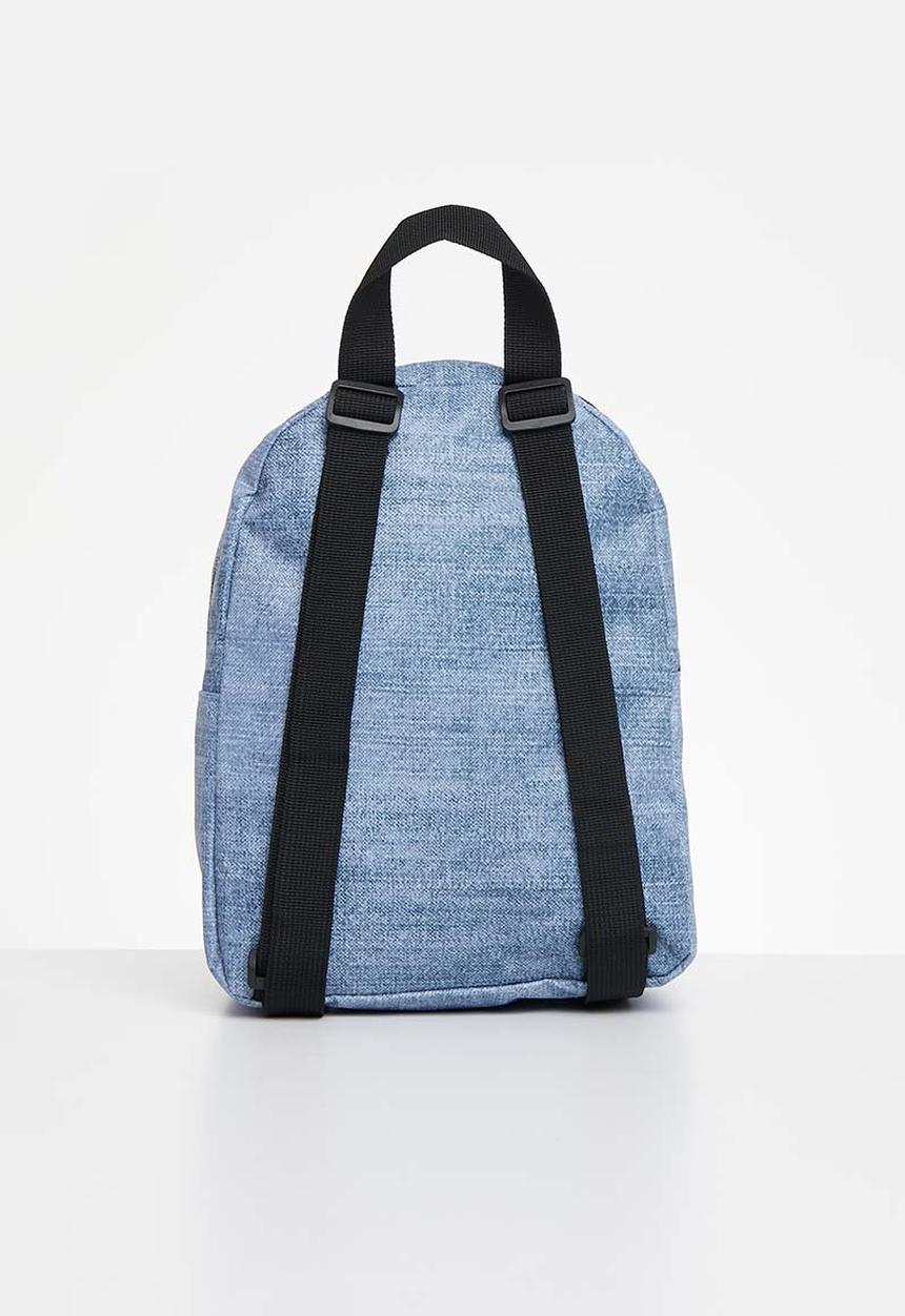 Pop Candy - Snoopy washington denim backpack - grey & blue 
