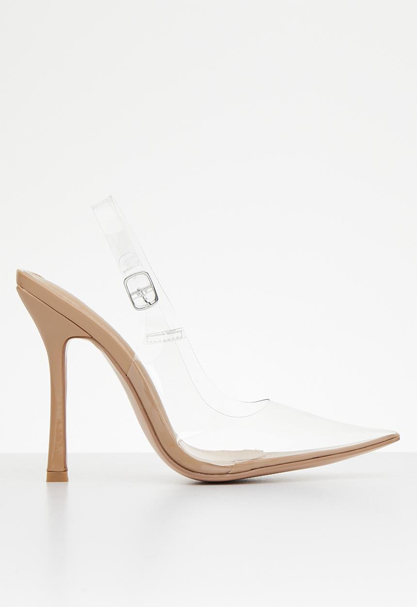 Public Desire - Infinity court heel - nude patent