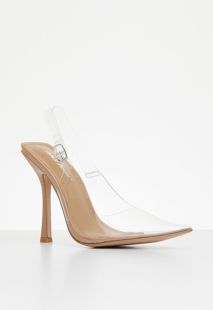 Public Desire - Infinity court heel - nude patent