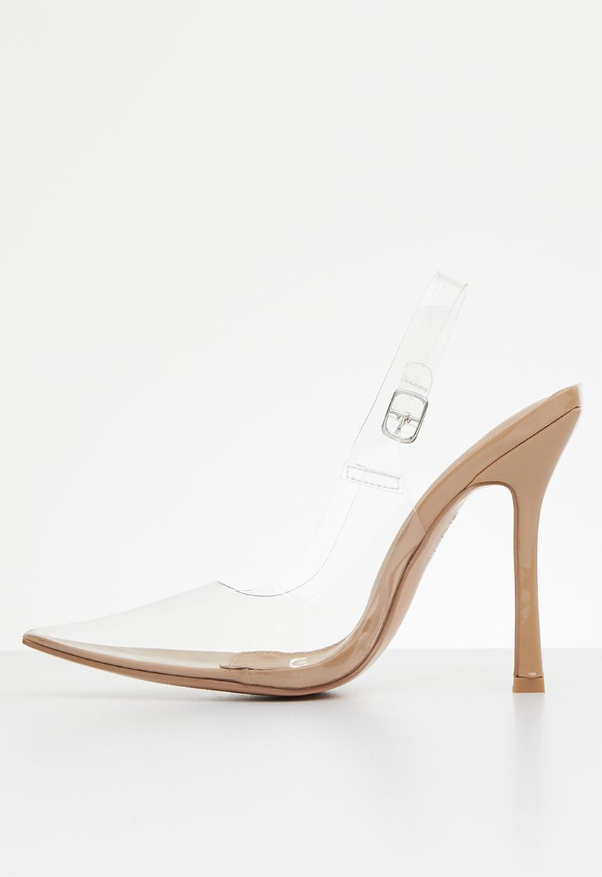 Public Desire - Infinity court heel - nude patent