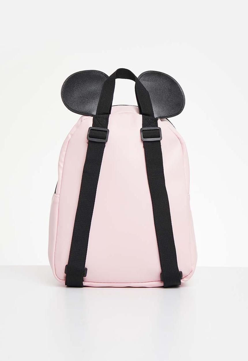 Pop Candy - Minniepastel sequins bow pu backpack - pink