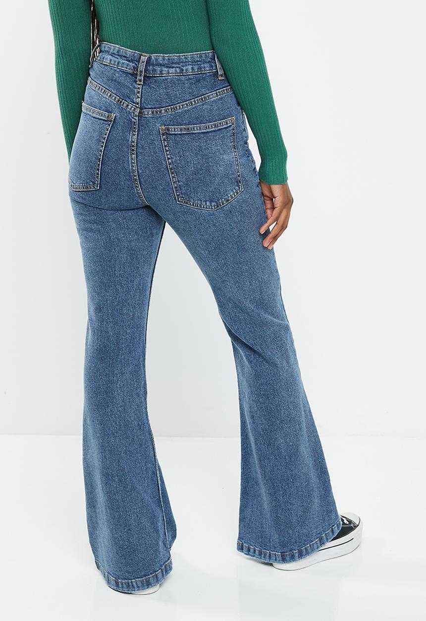 Cotton On - Original flare jean - misty blue