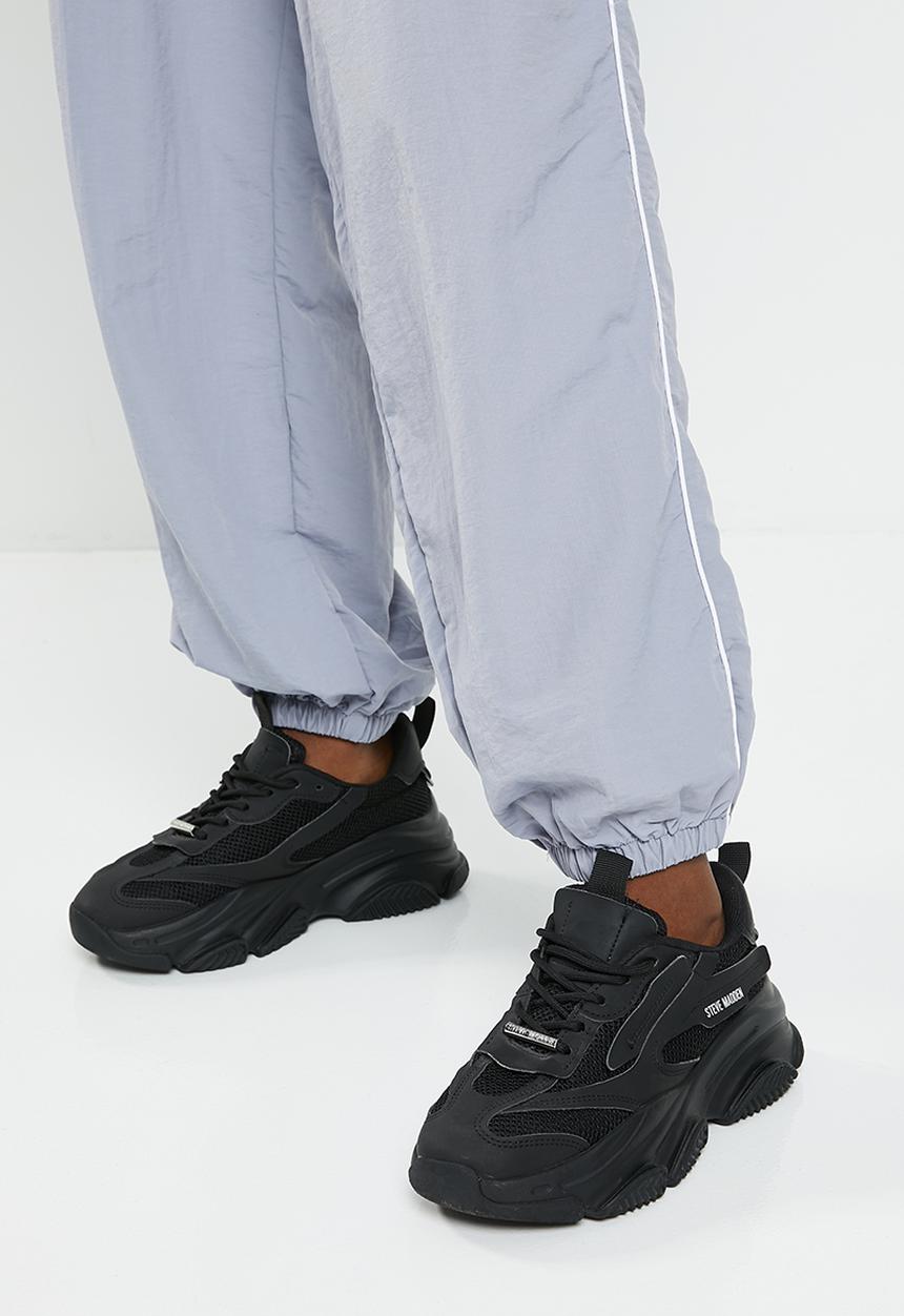 Factorie - Relaxed lightweight track pant - silver bullet/white