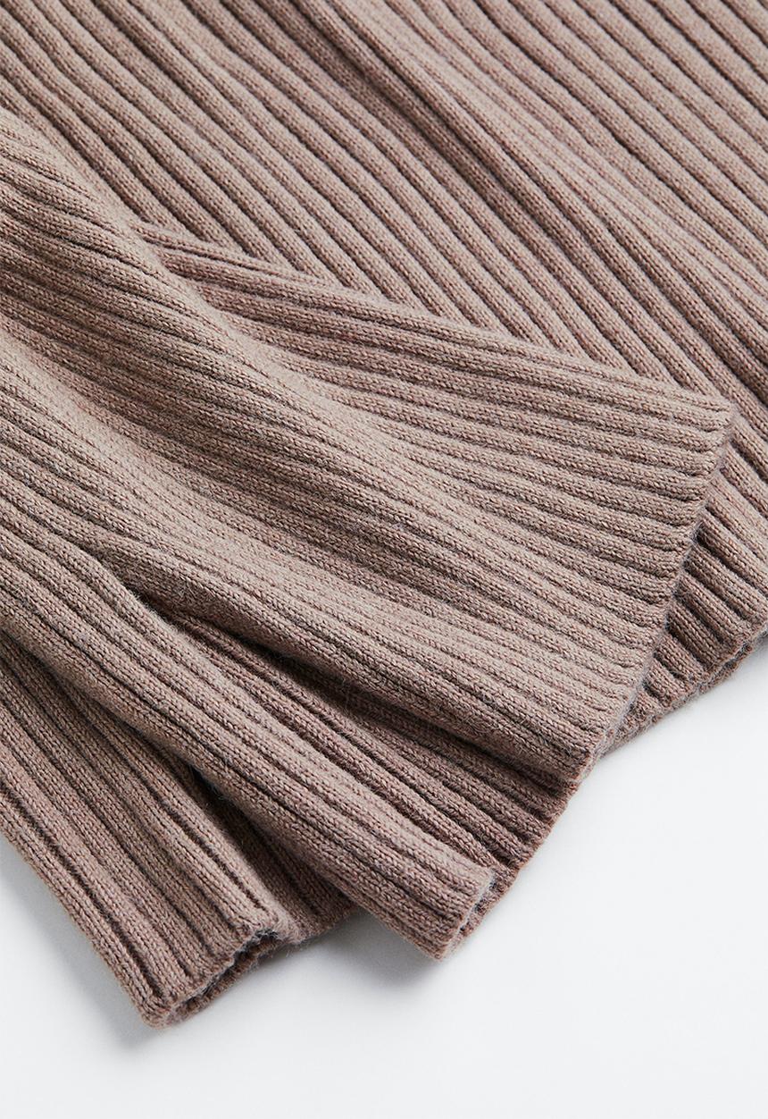 H&M - Oversized turtleneck jumper - greige