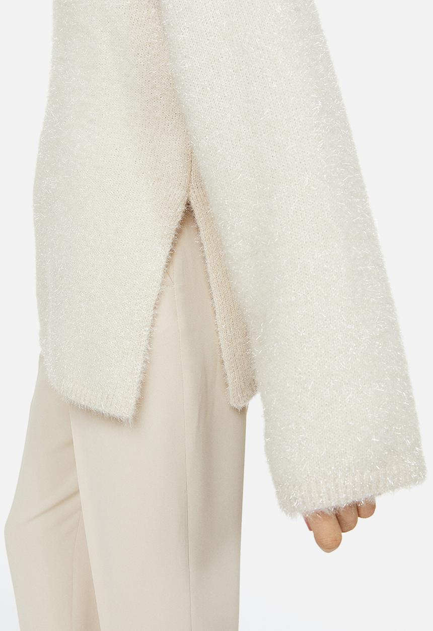 H&M - Oversized fluffy jumper - cream