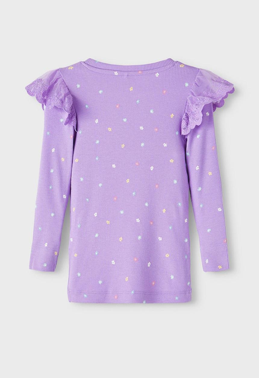 Name It - Benna long sleeve top - violet