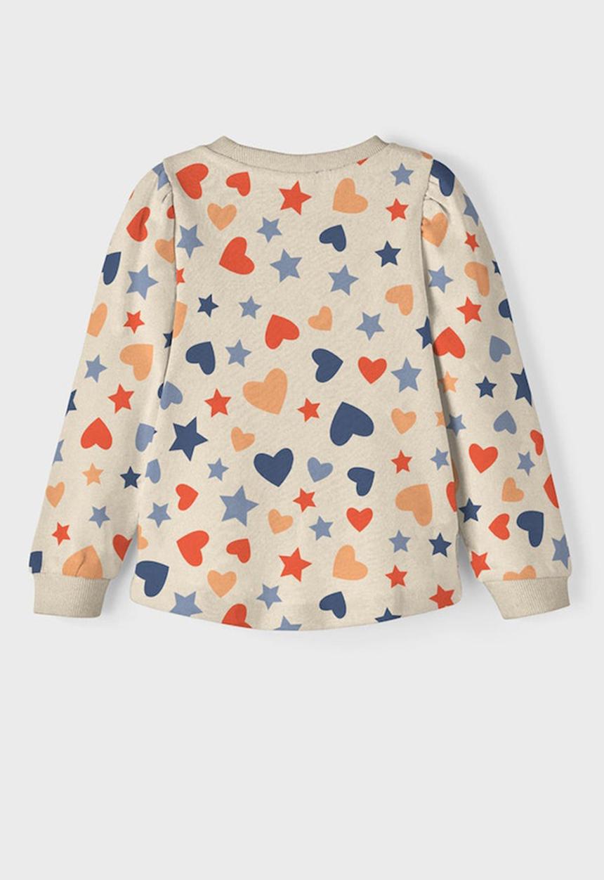 Name It - Nmfvianja long sleeve sweat bru tt - buttercream