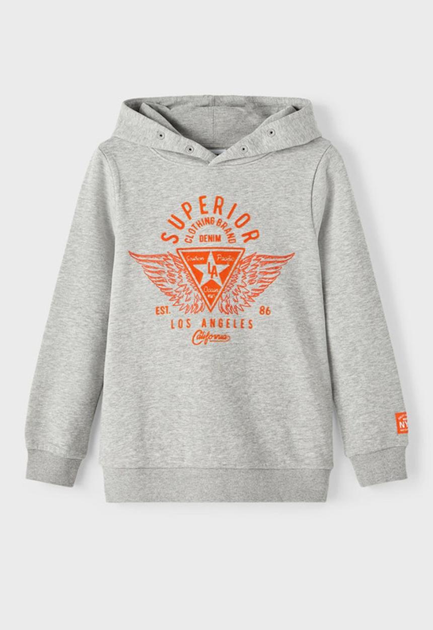 Name It - Long sleeve sweater - grey melange
