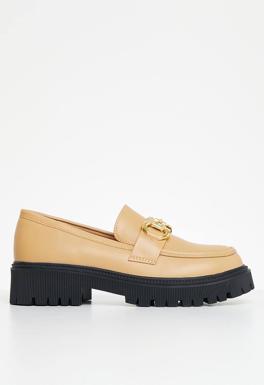 Madison® - Mia gold trim loafer - tan