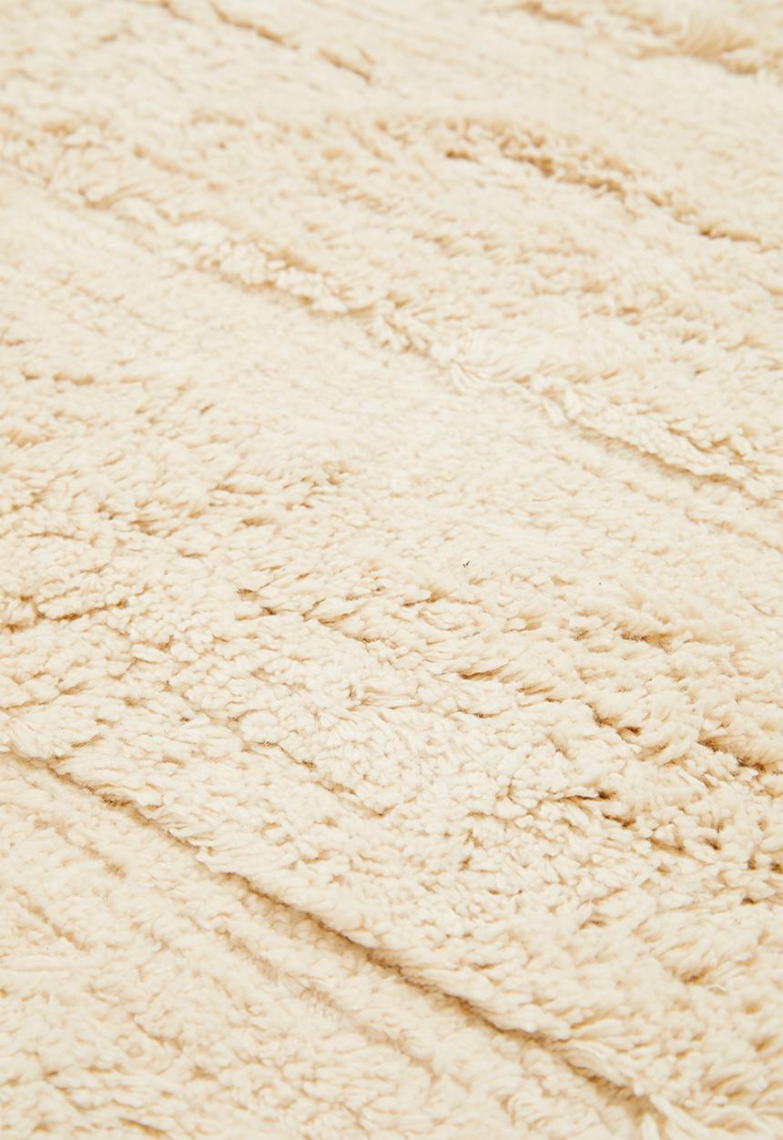 Sixth Floor - Stripe tufted runner - cream