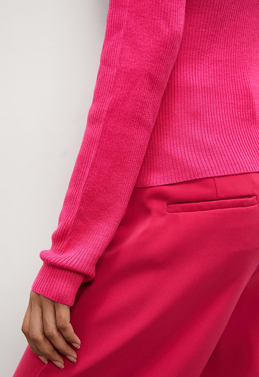 Superbalist - Skinny polo neck - cerise