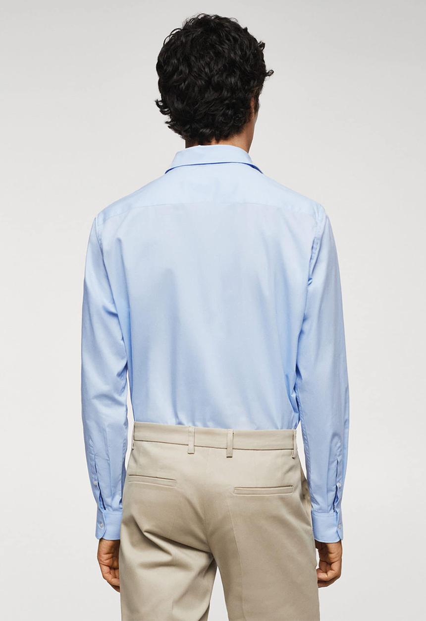 MANGO - Shirt play - sky blue