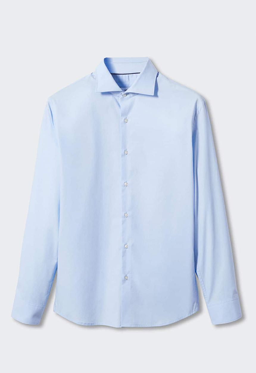 MANGO - Shirt play - sky blue
