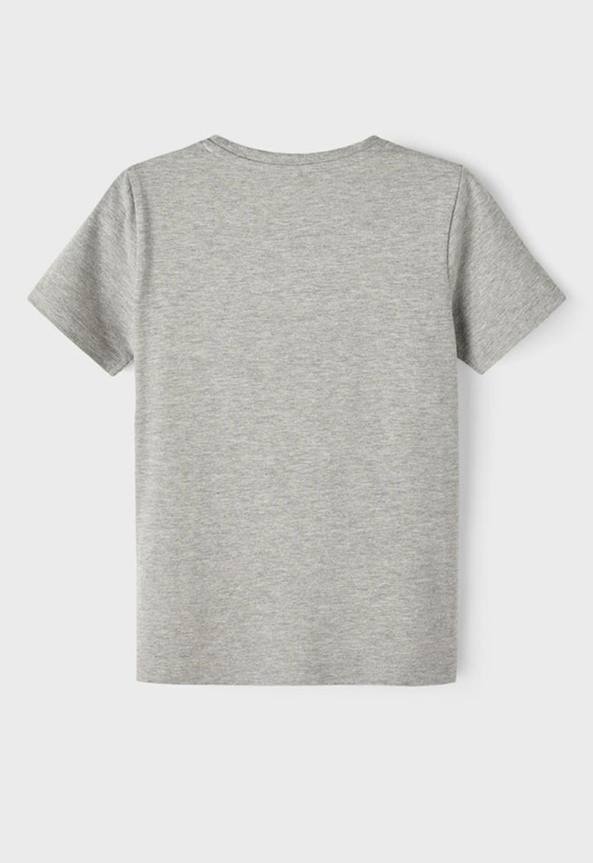 Name It - Nkmdrew minecraft short sleeve top - grey melange