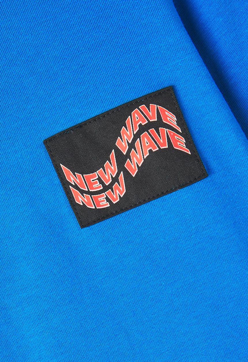 Name It - Benn new wave long sleeve top - imperial blue