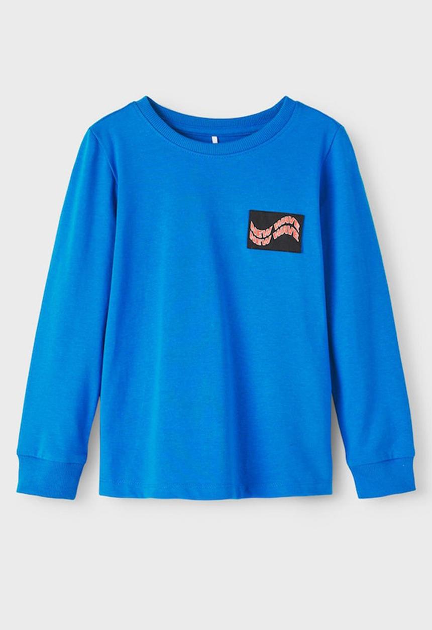 Name It - Benn new wave long sleeve top - imperial blue
