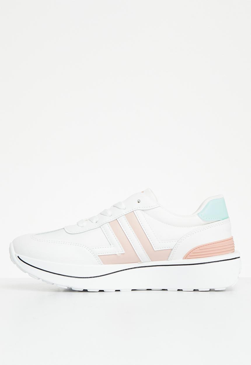 Pierre Cardin - Martinique 1 sneaker - white pink