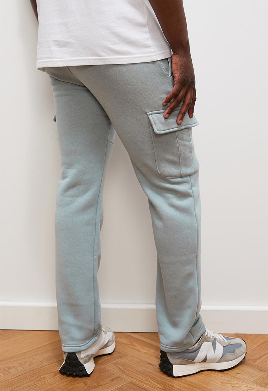 Lark & Crosse - Mike utility fleece pant - airforce blue 