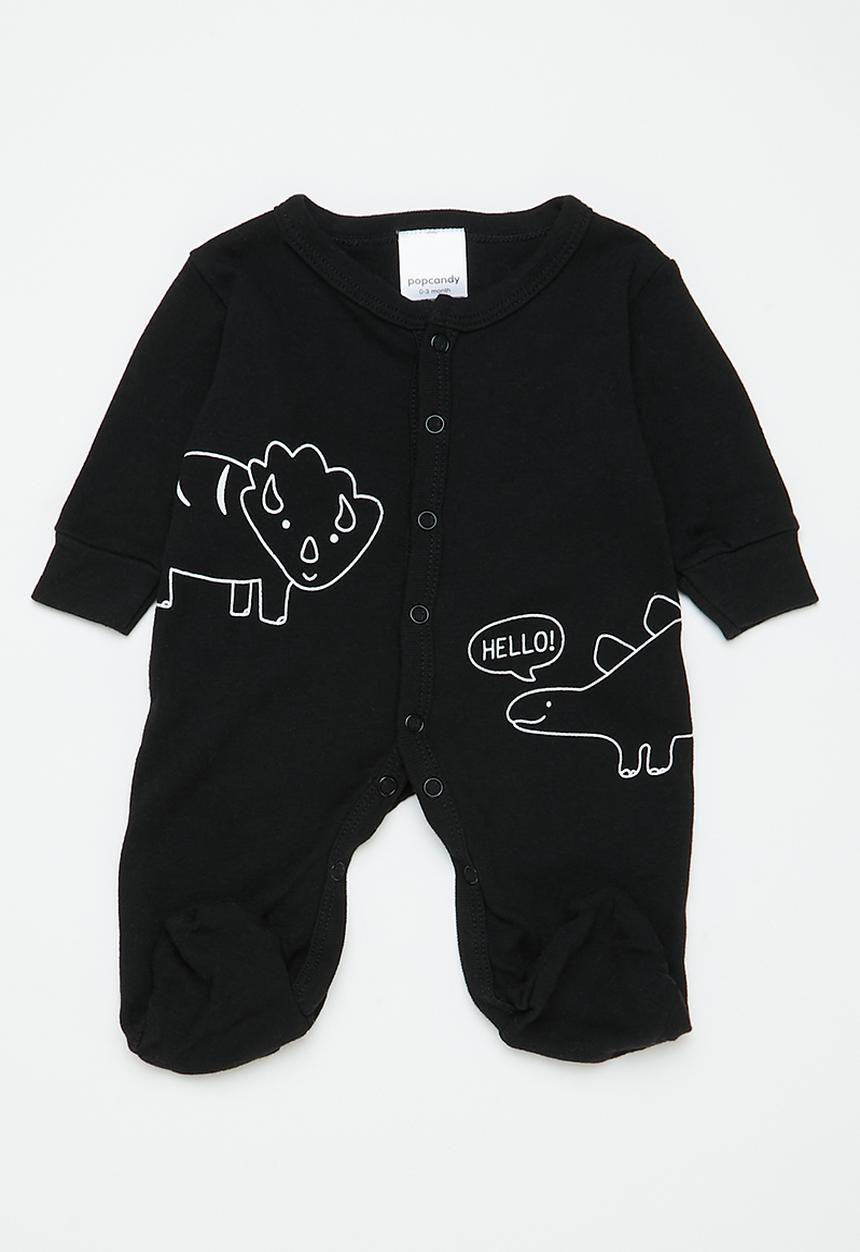 Pop Candy - Boys 3 pack babygrows - multi