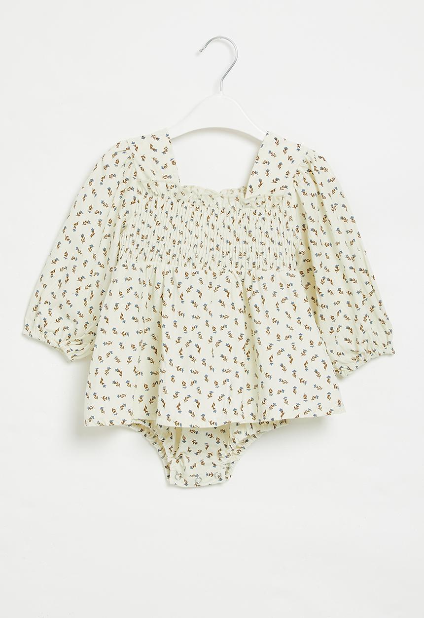 Pop Candy - Baby printed dress - cream