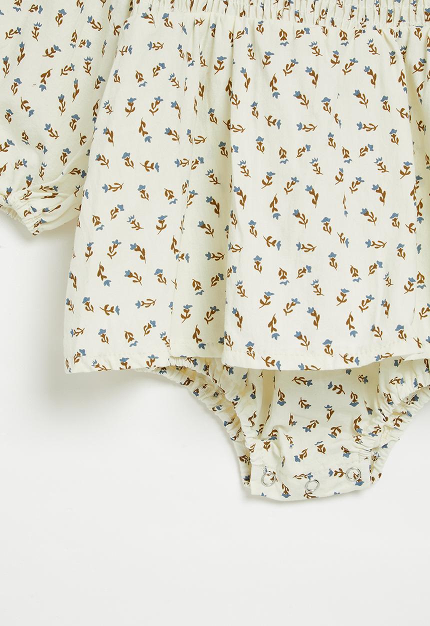 Pop Candy - Baby printed dress - cream