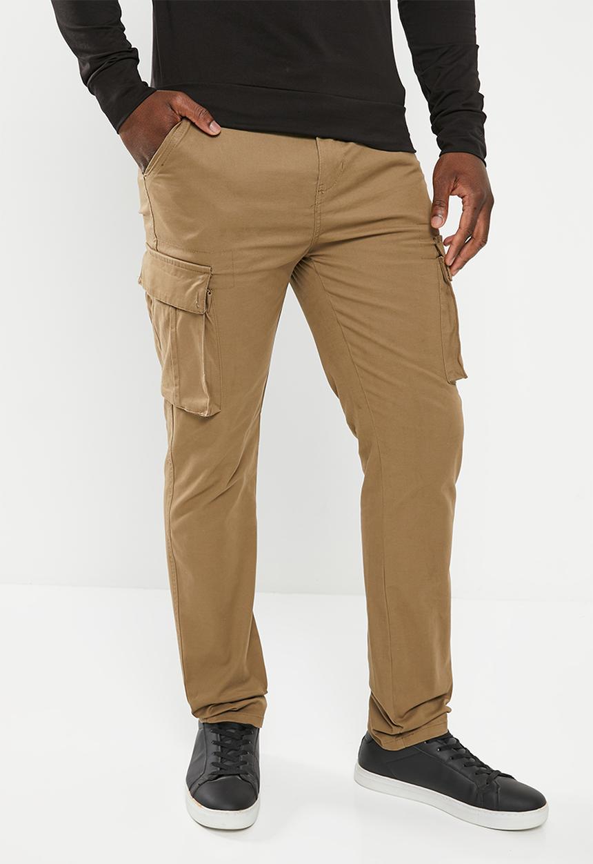 Pierre Cardin - Cargo long pant - taupe