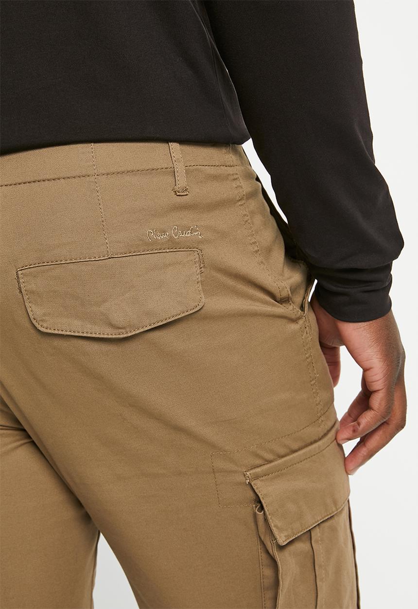 Pierre Cardin - Cargo long pant - taupe