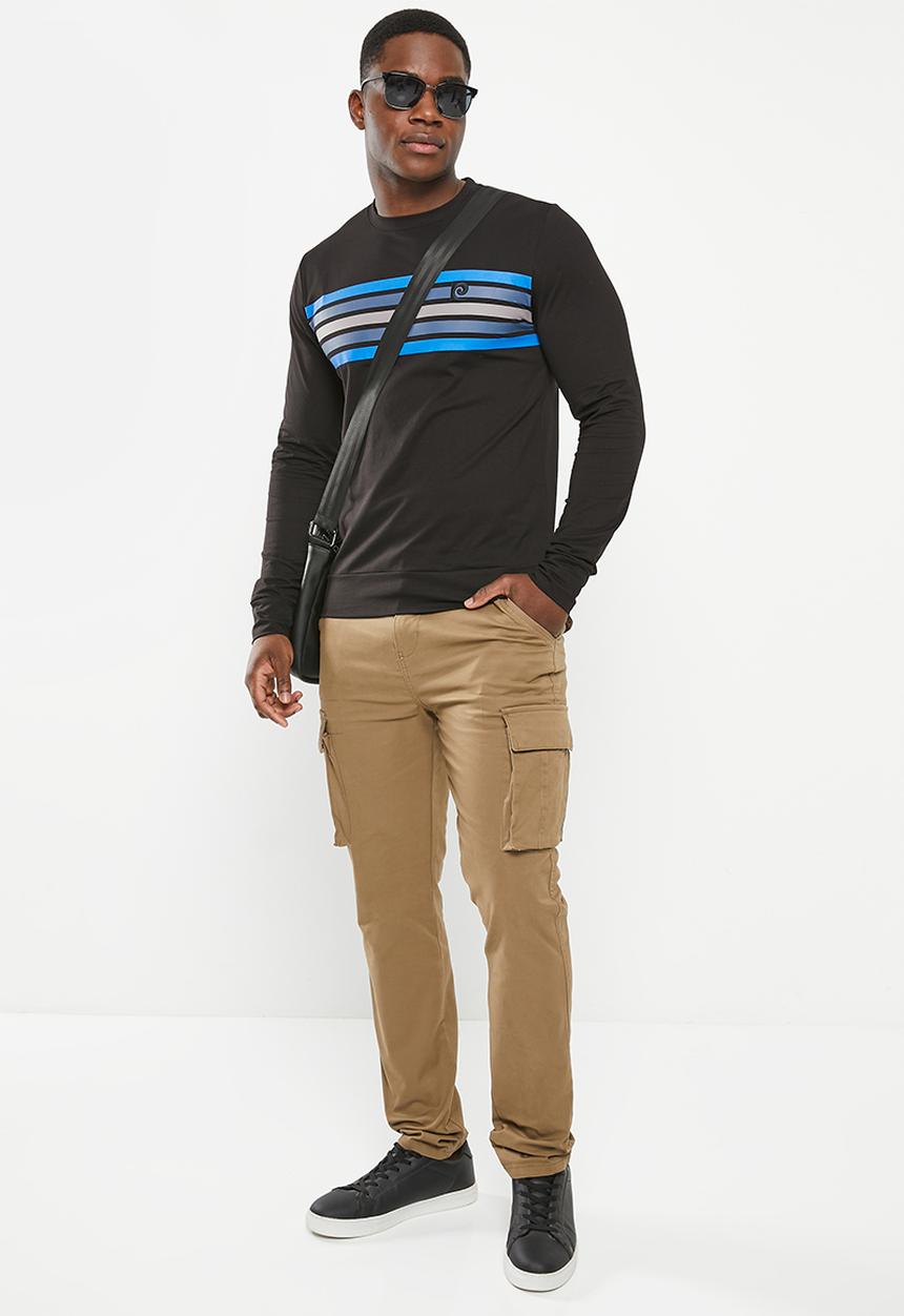 Pierre Cardin - Cargo long pant - taupe