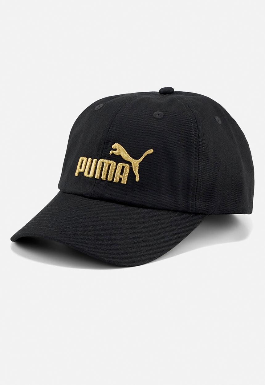 PUMA - Ess bb cap puma no 1 logp - puma black-gold no1 logo