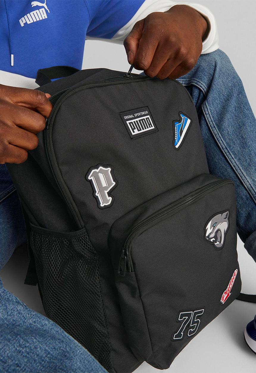 PUMA - Puma patch backpack - puma black