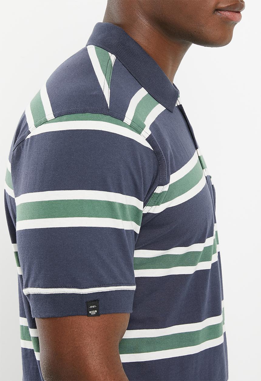 JEEP - Yd multi stripe golfer - multi