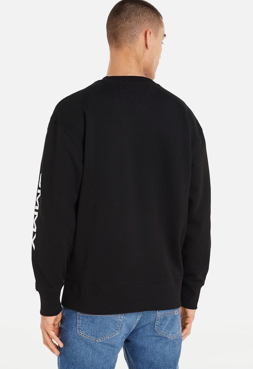 Tommy Hilfiger - Tjm rlxd athletic crew sweatshirt - black
