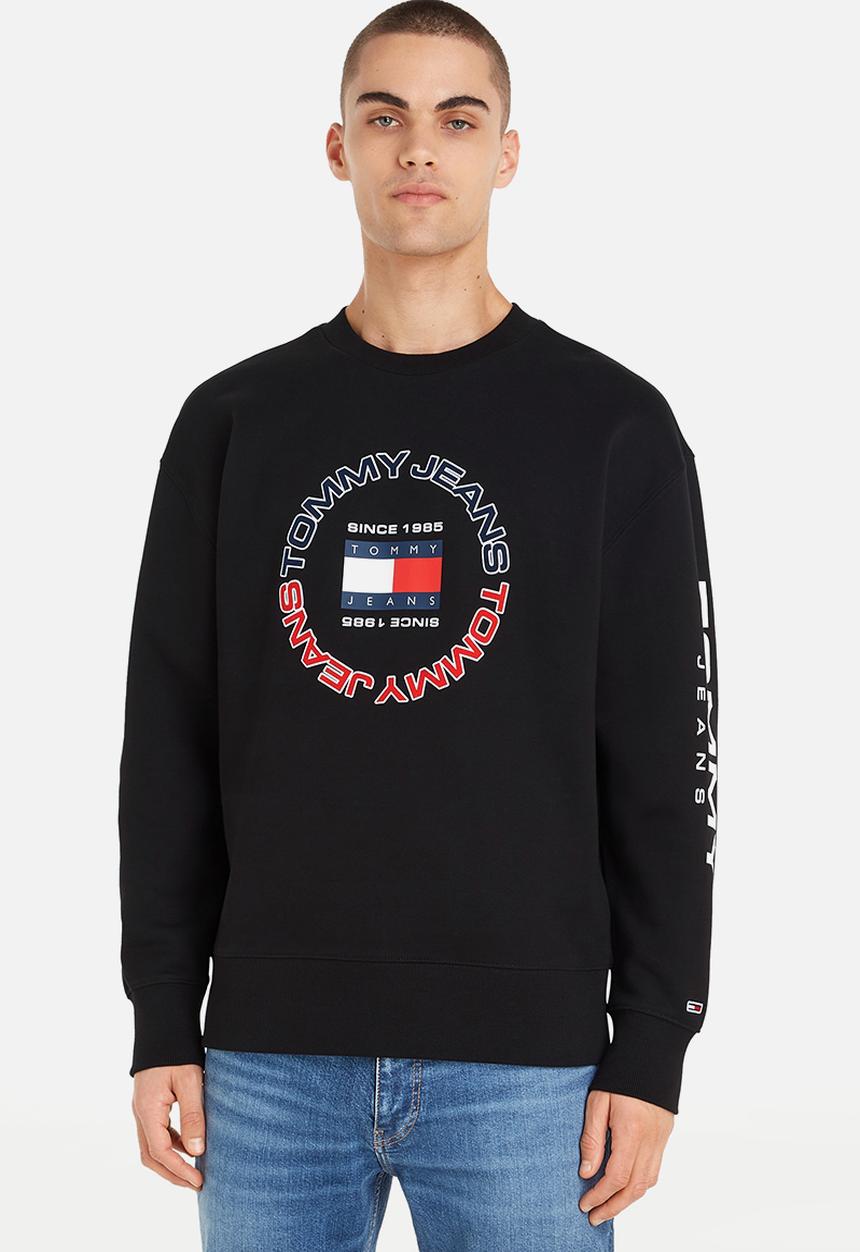 Tommy Hilfiger - Tjm rlxd athletic crew sweatshirt - black