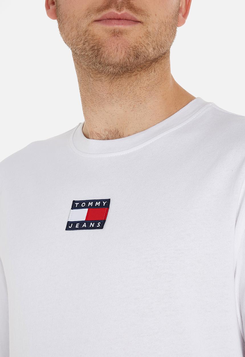 Tommy Hilfiger - TJM Tommy badge tee - white