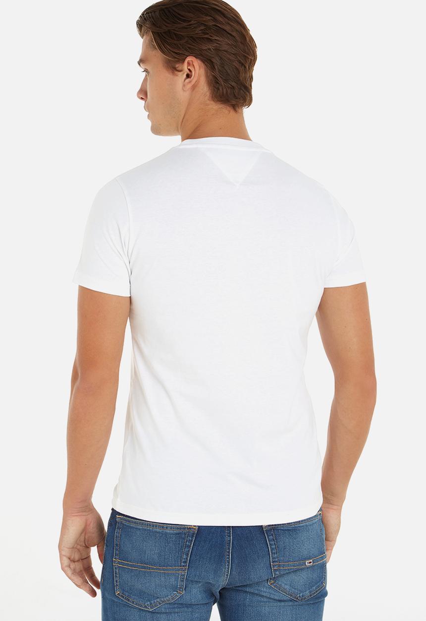 Tommy Hilfiger - TJM chest logo tee - white